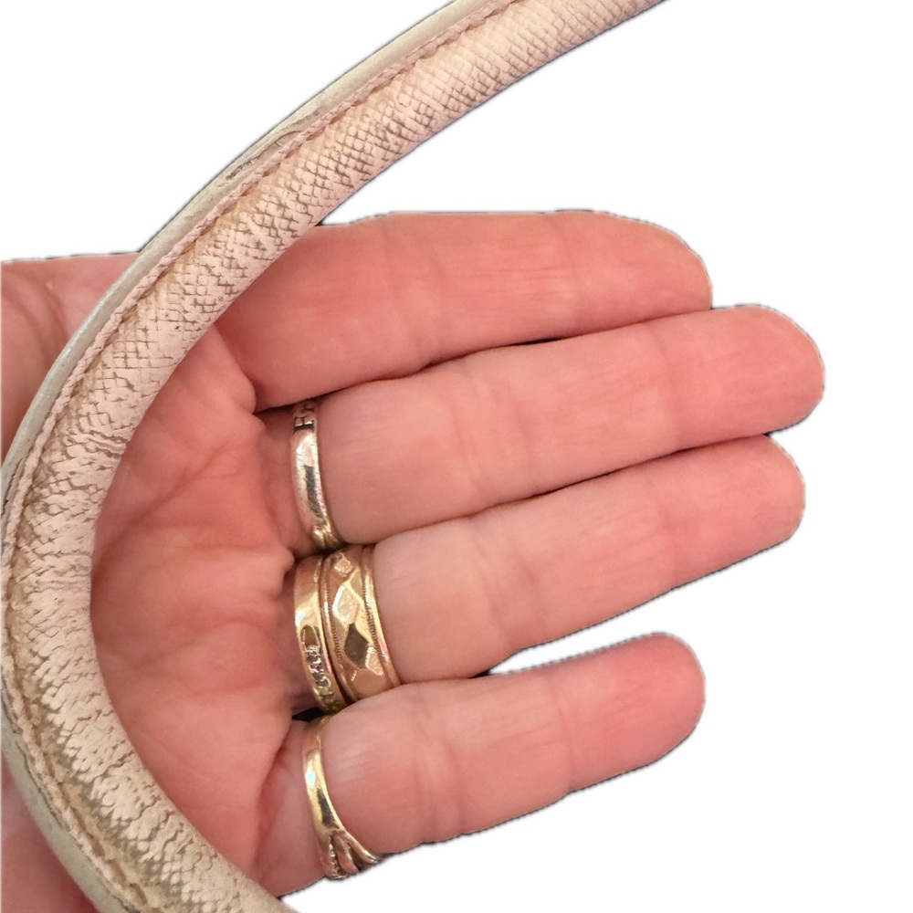 Prada Saffiano Leather Bauletto Shoulder Bag with lock 2 keys and dust bag - Picture 15 of 17